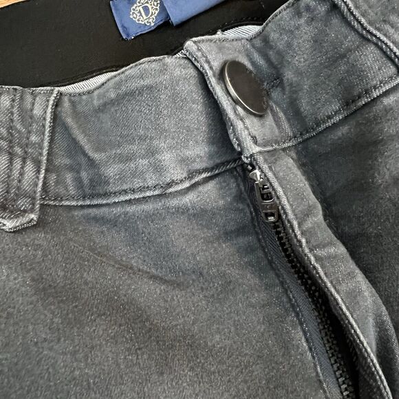 Democracy gray Size 12 Gray Ab Technology Skinny Mid Rise Stretch Denim - Picture 4 of 11